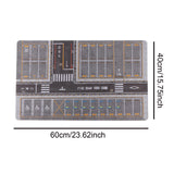 Maxbell 1/64 Scale Parking Lot Scene Display for Diecast Car Model Vehicle Scene Toy H