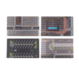 Maxbell 1/64 Scale Parking Lot Scene Display for Diecast Car Model Vehicle Scene Toy H