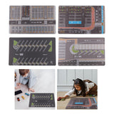 Maxbell 1/64 Scale Parking Lot Scene Display for Diecast Car Model Vehicle Scene Toy H