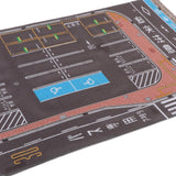 Maxbell 1/64 Scale Parking Lot Scene Display for Diecast Car Model Vehicle Scene Toy J