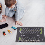 Maxbell 1/64 Scale Parking Lot Scene Display for Diecast Car Model Vehicle Scene Toy B