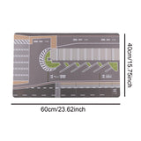 Maxbell 1/64 Scale Parking Lot Scene Display for Diecast Car Model Vehicle Scene Toy C