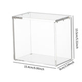 Maxbell Clear Acrylic Display Case for Collections Small Figurines Miniature Statues