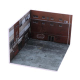 Maxbell 1:64 Scale Car Model Diorama Parking Lot Realistic Decor Diecast Car Display