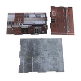 Maxbell 1:64 Scale Car Model Diorama Parking Lot Realistic Decor Diecast Car Display