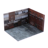 Maxbell 1:64 Scale Car Model Diorama Parking Lot Realistic Decor Diecast Car Display