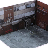 Maxbell 1:64 Scale Car Model Diorama Parking Lot Realistic Decor Diecast Car Display