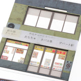 Maxbell 1/64 Parking Lot Scene Display Two Story Store for Gift Desktop Collectibles