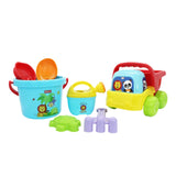 Maxbell 7Pcs Beach Toys Set for Kids Playset for Camping Gear Travel Outdoor