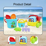 Maxbell 7Pcs Beach Toys Set for Kids Playset for Camping Gear Travel Outdoor