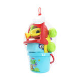 Maxbell 7Pcs Beach Toys Set for Kids Playset for Camping Gear Travel Outdoor