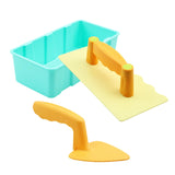 Maxbell Snows Brick Maker Toy Trowel Summer Sand Castle Model Kit for Adults Kid Boy