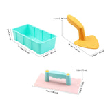 Maxbell Snows Brick Maker Toy Trowel Summer Sand Castle Model Kit for Adults Kid Boy