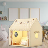 Maxbell Kids Tent Playhouse DIY Assembly Kit for Boys Girls Versatile 120x105x130cm