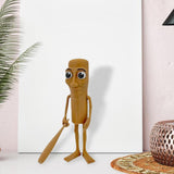 Maxbell Desktop Decoration Miniature Statue Compact Decorative Sculpture rod Man