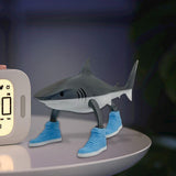 Maxbell Desktop Decoration Miniature Statue Compact Decorative Sculpture shark