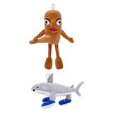 Maxbell Plush Doll Cartoon Creature Stuffed Toy for Party Decoration Girls Boys Kids Wooden Man Doll