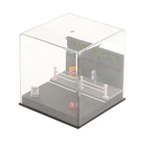 Maxbell 1/64 Model Car Display Case Toy Car Storage Box for Action Figures Alloy Car Street Railings