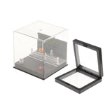 Maxbell 1/64 Model Car Display Case Toy Car Storage Box for Action Figures Alloy Car Street Railings