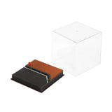 Maxbell 1/64 Model Car Display Case Toy Car Storage Box for Action Figures Alloy Car Orange Brick Road