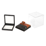 Maxbell 1/64 Model Car Display Case Toy Car Storage Box for Action Figures Alloy Car Orange Brick Road