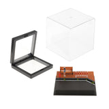 Maxbell 1/64 Model Car Display Case Toy Car Storage Box for Action Figures Alloy Car Orange Brick Road