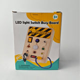 Maxbell Activity Busy Board Sensory Toy for 1 2 3 4 Year Old Kids Children Preschool