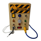 Maxbell Activity Busy Board Sensory Toy for 1 2 3 4 Year Old Kids Children Preschool