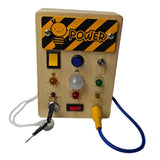 Maxbell Activity Busy Board Sensory Toy for 1 2 3 4 Year Old Kids Children Preschool