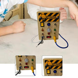 Maxbell Activity Busy Board Sensory Toy for 1 2 3 4 Year Old Kids Children Preschool