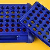 Maxbell 4 in A Row Board Game Rings Toss Line up 4 Game for Kids Adults Picnic Party