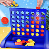 Maxbell 4 in A Row Board Game Rings Toss Line up 4 Game for Kids Adults Picnic Party