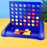 Maxbell 4 in A Row Board Game Rings Toss Line up 4 Game for Kids Adults Picnic Party