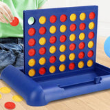 Maxbell 4 in A Row Board Game Rings Toss Line up 4 Game for Kids Adults Picnic Party