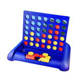 Maxbell 4 in A Row Board Game Rings Toss Line up 4 Game for Kids Adults Picnic Party