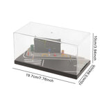 Maxbell 1/64 Model Diecast Car Diorama Display Case for Car Model Tiny Figures Decor Style A