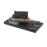 Maxbell 1/64 Model Diecast Car Diorama Display Case for Car Model Tiny Figures Decor Style A
