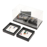 Maxbell 1/64 Model Diecast Car Diorama Display Case for Car Model Tiny Figures Decor Style A