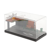 Maxbell 1/64 Model Diecast Car Diorama Display Case for Car Model Tiny Figures Decor Style B