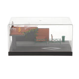 Maxbell 1/64 Model Diecast Car Diorama Display Case for Car Model Tiny Figures Decor Style B
