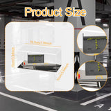 Maxbell 1/64 Model Car Scene Diorama DIY Road Backdrop for Diecast Car Vehicle Decor Corner Road