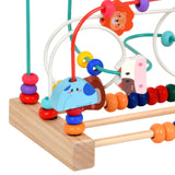 Maxbell Bead Maze Toy Math Birthday Gift Spatial Reasoning for Kids Beads Roller Toy