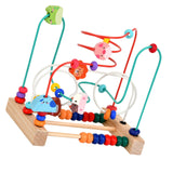 Maxbell Bead Maze Toy Math Birthday Gift Spatial Reasoning for Kids Beads Roller Toy