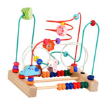 Maxbell Bead Maze Toy Math Birthday Gift Spatial Reasoning for Kids Beads Roller Toy