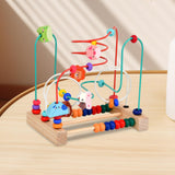 Maxbell Bead Maze Toy Math Birthday Gift Spatial Reasoning for Kids Beads Roller Toy