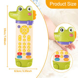 Maxbell Baby Remote Control Toy Birthday Gift Early Educational Toy for Kids Infants Crocodile