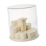 Maxbell Clear Display Case Doll Display Stand for Collectibles Figurines Plush Dolls