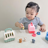 Maxbell 24x Realistic Detailed Pet Care Center Play Set for Girls Boys 3 4 5 6 Years