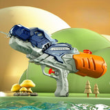 Maxbell Water Toy 500ml Water Tank Portable for Summer Pool Party Blue Dinosaur