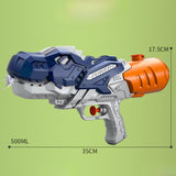 Maxbell Water Toy 500ml Water Tank Portable for Summer Pool Party Blue Dinosaur